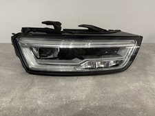 AUDI Q3 FACELIFT DRIVER RIGHT OS LED HEADLIGHT 8U0941034A 2016 TO 2018