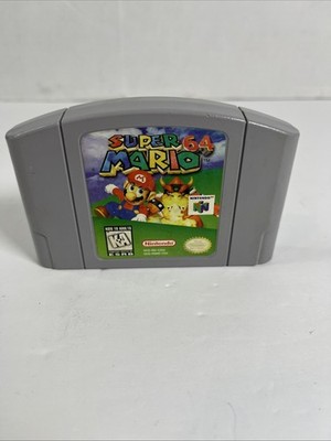 Super Mario 64 (Nintendo 64 N64, 1996) Cartridge Only - Authentic - Tested