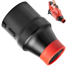 Boquilla de secado de coche BERPSE para soplador de hojas Milwaukee M18 de 8" de largo negro