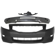 Bumper Cover Kit For 2008-2010 Honda Accord Coupe Bumper Absorber Retainer Front