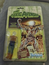 ReAction Super 7  The Toxic Avenger Action Figure Acid Rain Variant  - Brand New