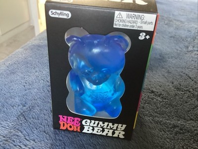 Authentic NeeDoh Gummy Bear Squishy Toy  (Blue)