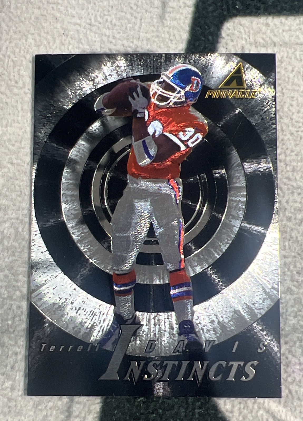 1997 Pinnacle - Trophy Collection Terrell Davis #P100