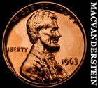1963 Lincoln Wheat Cent- Lustrous Choice Gem Proof  #i4881