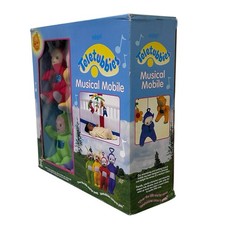Teletubbies Vintage 1998 Eden Crib Baby Music Mobile Tinkie Winkie New Open Box