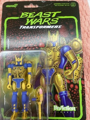 Beast Wars Transformers Cheetor Action Figure (ReAction/Super 7)