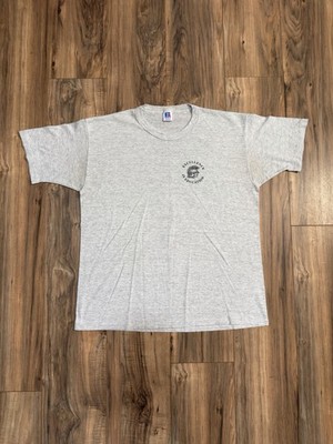 Vintage 90s Atlantic Iowa Schools Education Future Gray Shirt XL Single Stitch