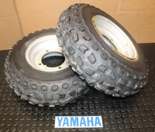 Yamaha Front TIRES STEEL RIMS OEM DID 4x156 Cheng Shin 21x7x10 **E48**