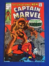 Captain Marvel #18 VFN- (7.5) MARVEL (Vol 1, 1969) Carol Danvers superpowers