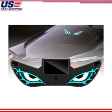 Solar Demon Eye LED Car Window Light, 6 Modes, Light Sensor, Solar/USB Powered,
