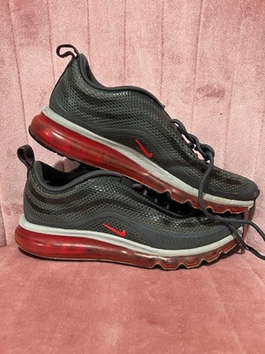 Size 8.5 - Nike Air Max 97-2013 Hyperfuse Black Crimson