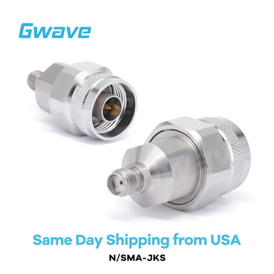 N Male to SMA Female Adapter, DC - 18GHz