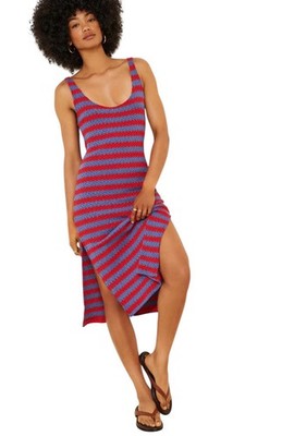 floral royal blue dress Royal Blue Floral Bold Print Cotton Maxi Dress