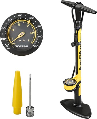 #ad Topeak Joe Blow Sport III Bike Floor Pump Twin Head Tire Gauge 160 PSI TJB S6 $59.99