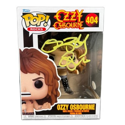 Ozzy Osbourne Signed Funko POP 404 Metal Autographed JSA COA
