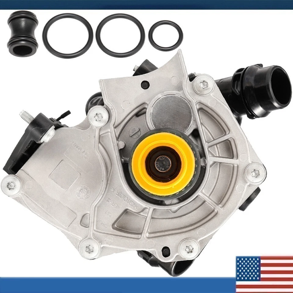 For Volkswagen Jetta Water Pump 2014-2016 With Thermostat Housing 06K121111P - Image 3 of 4