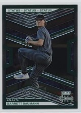 2023 Panini Elite Extra Edition Green Status 296/499 Garrett Baumann #30 0ud4