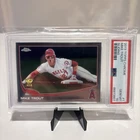 2013 Topps Chrome Sliding  Mike Trout PSA 10 GEM MINT LA ANGELS BASEBALL CARD #1