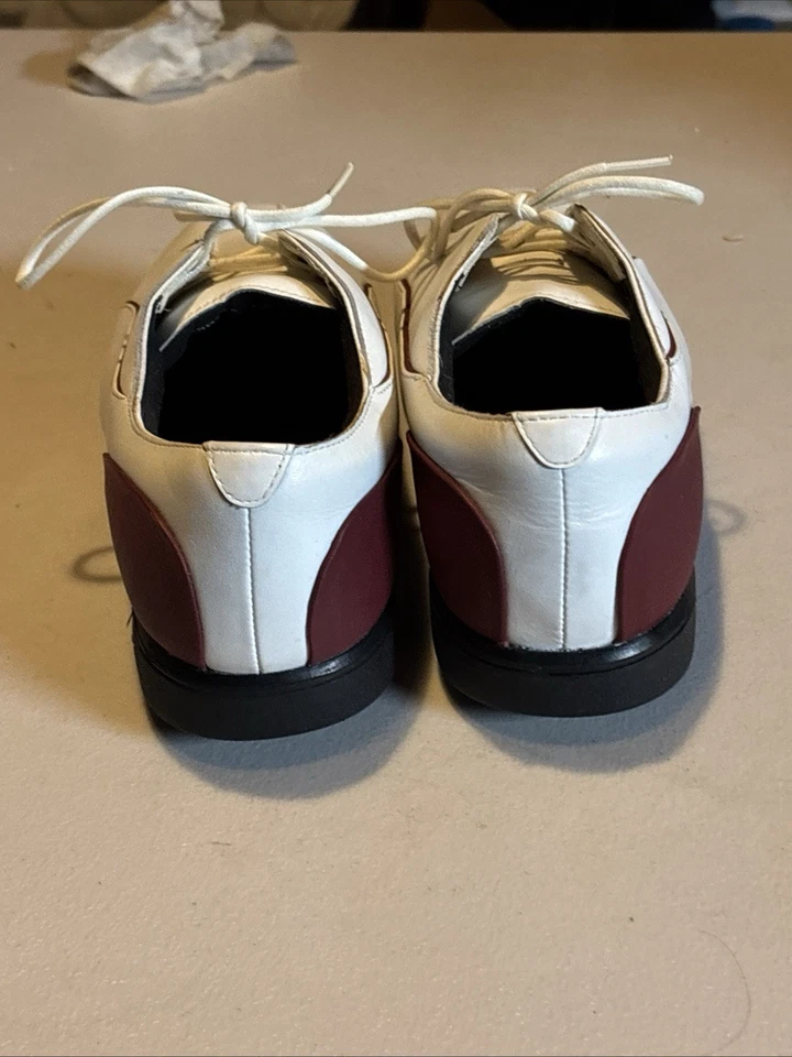 Tênis de golfe Nike Verdana Last feminino tamanho 9 branco e vermelho carmesim * NOVO EM FOLHA * - Imagem 3 de 4