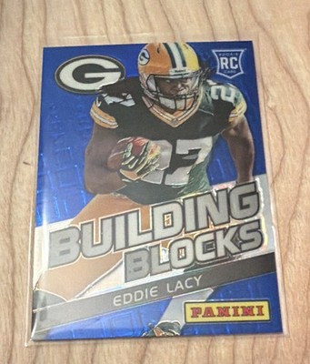 Panini 2013 Prizm Football Eddie Lacy Rookie Building Blocks Insert #4 Packers
