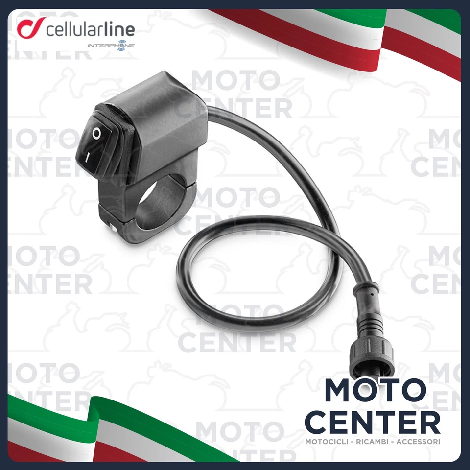 KIT FARETTI LED MOTO 10W SPOT AUSILIARI INTERPHONE CELLULAR LINE CON OMOLOGAZION - Immagine 4 di 4