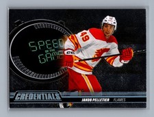 2023-24 Upper Deck Jakob Pelletier Credentials Speed of The Game Rookie RC