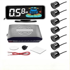Car Rear Reversing Radars System with 8/4 pcs Parking Sensors Distance Detection