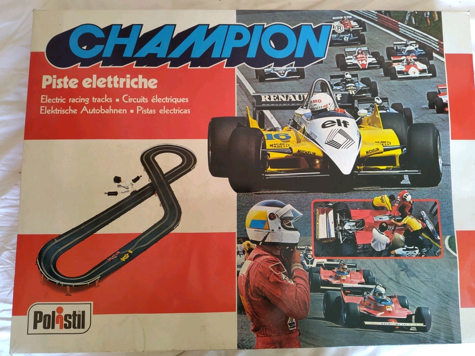 Pista Elettrica Champion Polistil 1:32 A 305