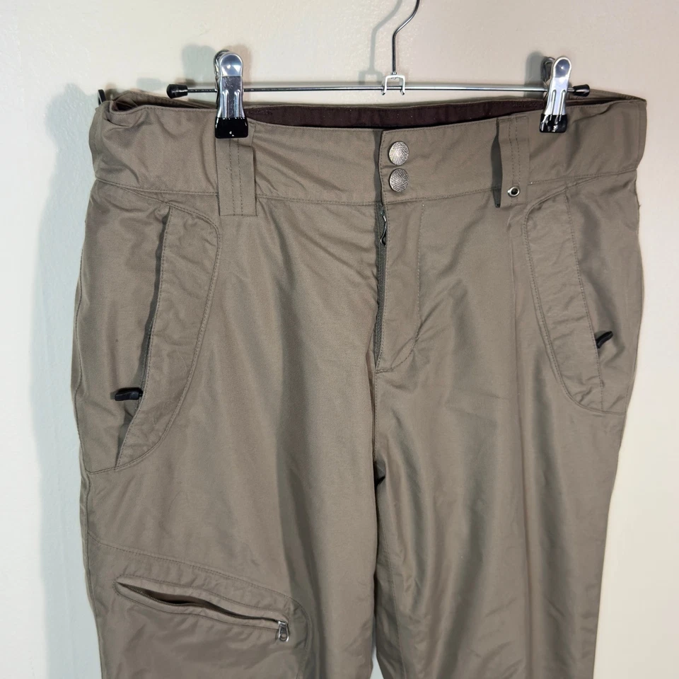 Mens Marmot Snow Ski Pants 32x30 Beige Winter Outdoor Insulated Snowboard - Image 3 of 4
