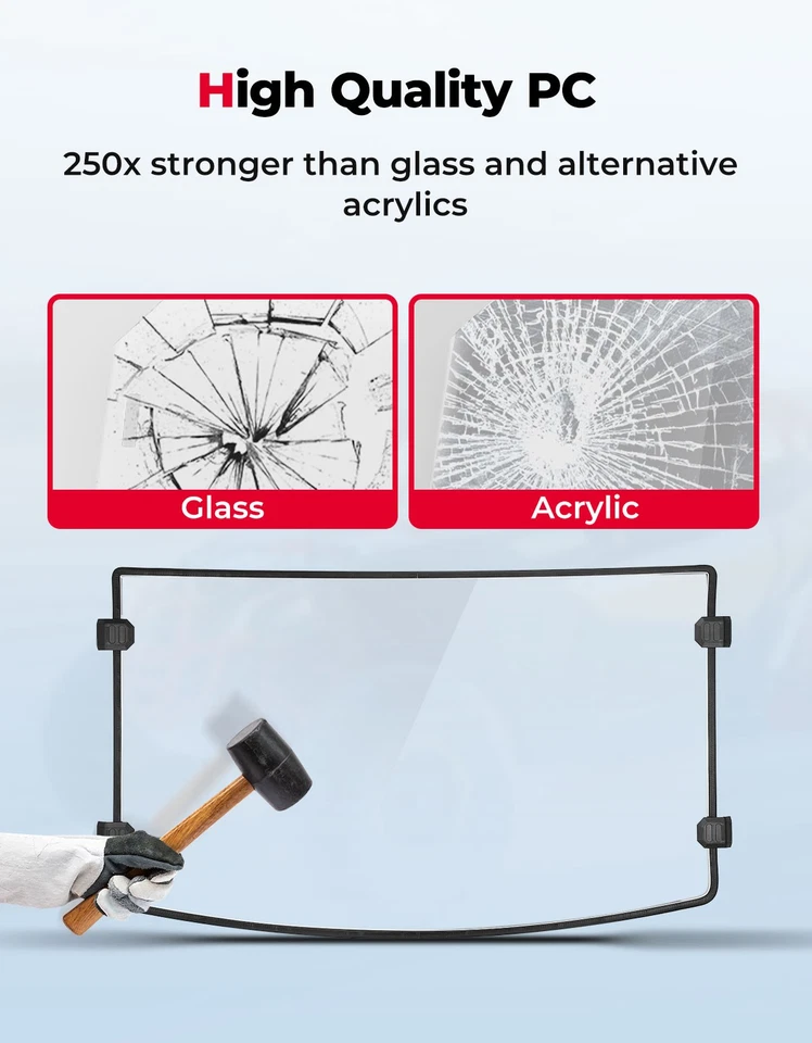 Parabrisas completo KEMIMOTO para Polaris Ranger 570 XP 900/1000/Crew XP1000 2013-25 Foto 4 de 4