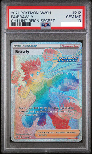 Brawly graded PSA 10 for sale on eBay