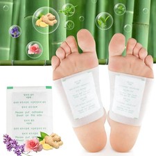 100 parches para pies con almohadillas de limpieza profunda para pies