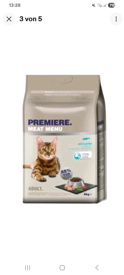 3 x Artikel OVP SELECT GOLD Katze Futter Katzenstreu trocken Classic Premiere - Bild 4 von 4