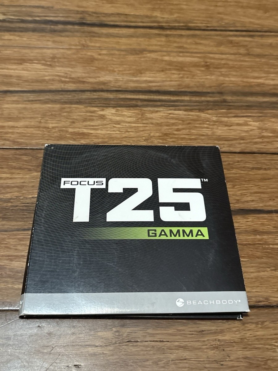 Focus T25 Gamma Beachbody 4 Disc DVD Workout Set | eBay