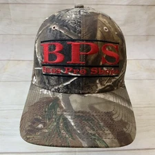 Bass Pro Shops The Game BPS Hat Cap Snap Back Camouflage Camo Dad  Fishing Red