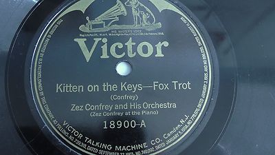 Zez Confrey  10-inch 78rpm single   Victor #18900