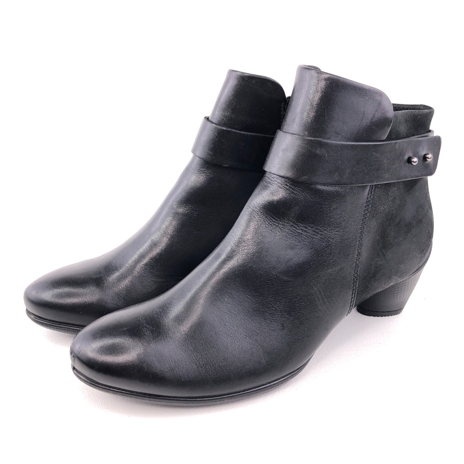 ecco sculptured 45 ankle boot