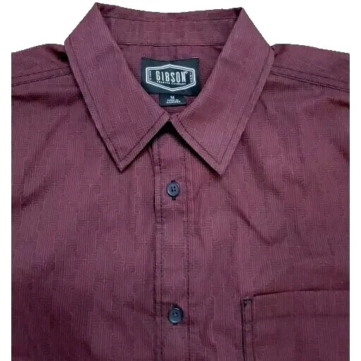 Cotton Long Sleeve Geometric Western Casual Button-Down Shirts for Men
