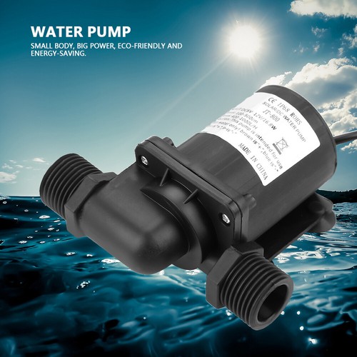 Mini DC Brushless Water Pump For Small Fish Pond 12V -40℃ ~100℃♡ - Picture 3 of 7