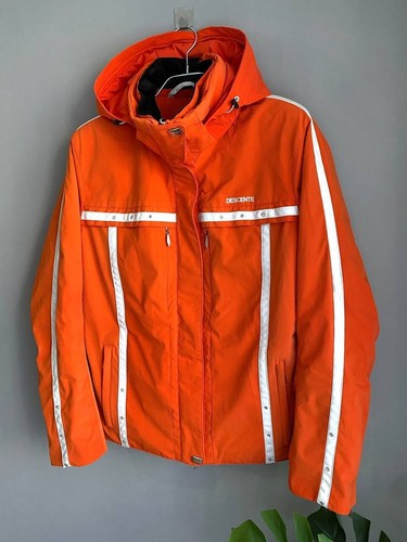 Descente Women's Orange Ski Jacket, Size M - Picture 2 of 24