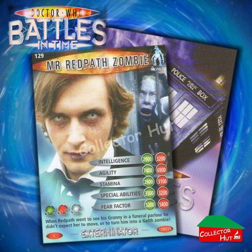 DOCTOR WHO Battles in Time #1-139 EXTERMINATOR RARE & COMMON Cards YOU CHOOSE - Picture 116 of 126