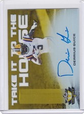 2018 Leaf Valiant Take It To The House Gold Derrius Guice LSU Redskins 8/10