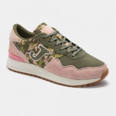 Women's Joma C367 Pink Green Camo Shoes Number 37