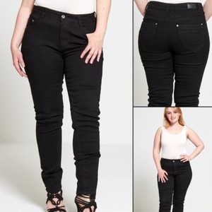 black skinny jeans size 22