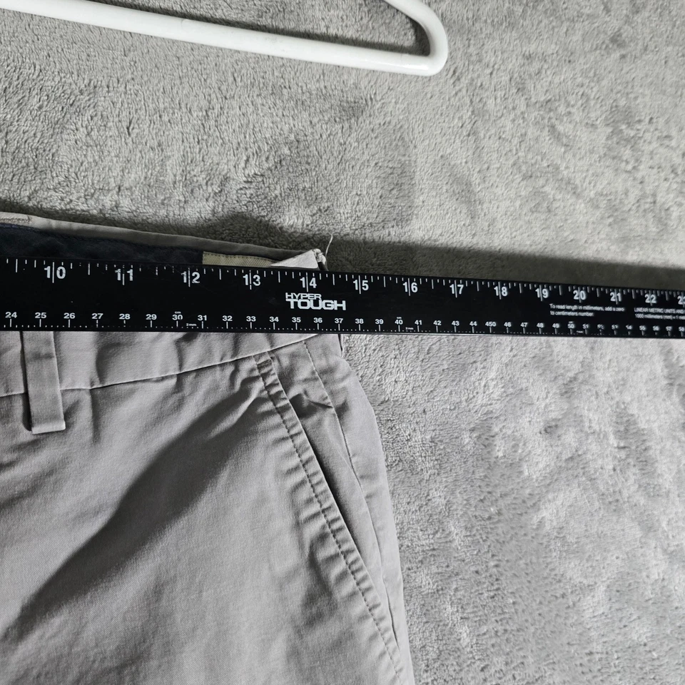 Pantalones Chinos Lands' End Calce Recto Informales Todos los Días Caqui Talla 30 Foto 4 de 4