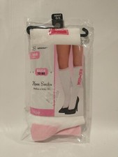 BRIDE TO BE CLASSY SASSY BACHELORETTE PARTY KNEE SOCKS WHITE PINK VEIL O/S Adult