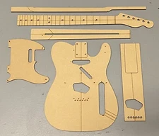 Classic Telecaster Complete Luthier Routing/Building Templates 