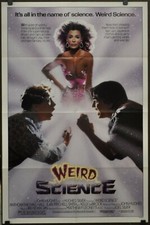 Weird Science 1985 ORIG 27X41 MOVIE POSTER ANTHONY MICHAEL HALL KELLY LeBROCK