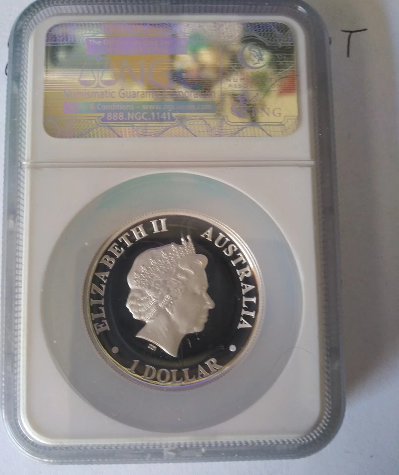 Australian Koala 1 Dollar 2012 P Koala - High first relief PF-69 Ultra cameo - Image 4 of 4