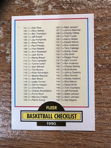1990-91 Fleer Complete Set 1-198 Jordan Bird Magic Kemp Basketball ๐๐ฅ๐ฅ - Picture 5 of 6